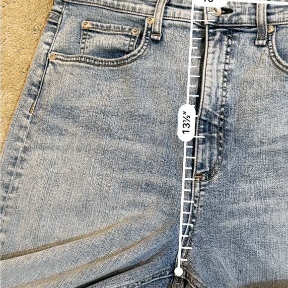 Rag & Bone Jane Super High Rise Ankle Cigarette Jeans Size 33 Dakota Wash EUC - Picture 14 of 14